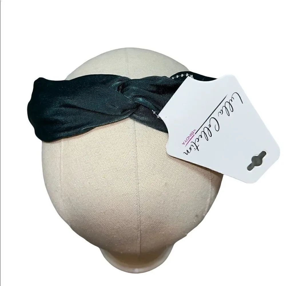 Lulla Collection by Bindaya Green Knotted Headband One Size New